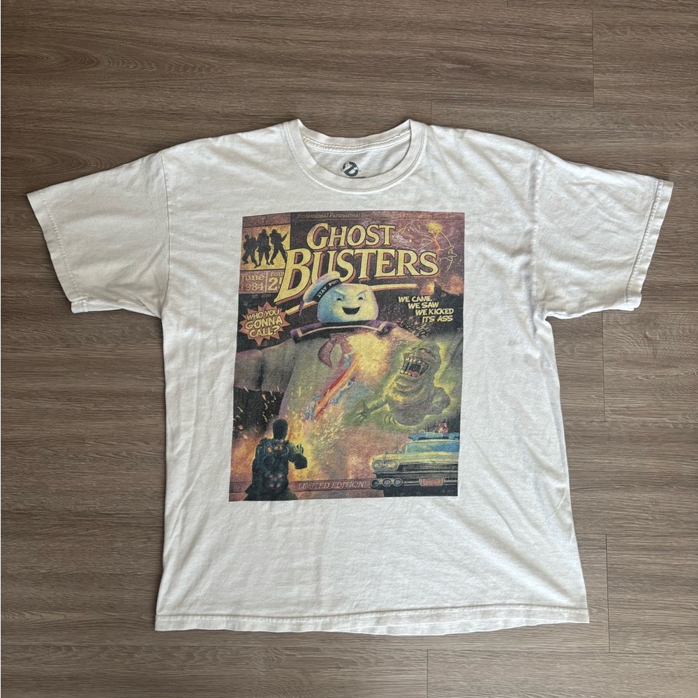 Ghostbusters Graphic Tee - White